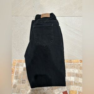 Denim Black mom jeans